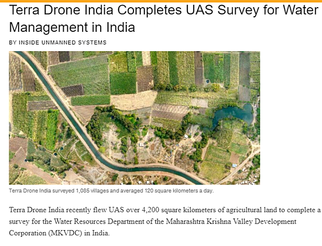 TDI surveys 4,200 sq km for Maharashtra WRD