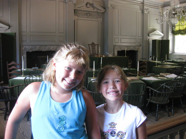 INSIDE INDEPENDENCE HALL