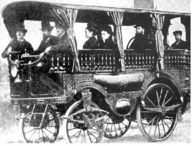 First coal powered car