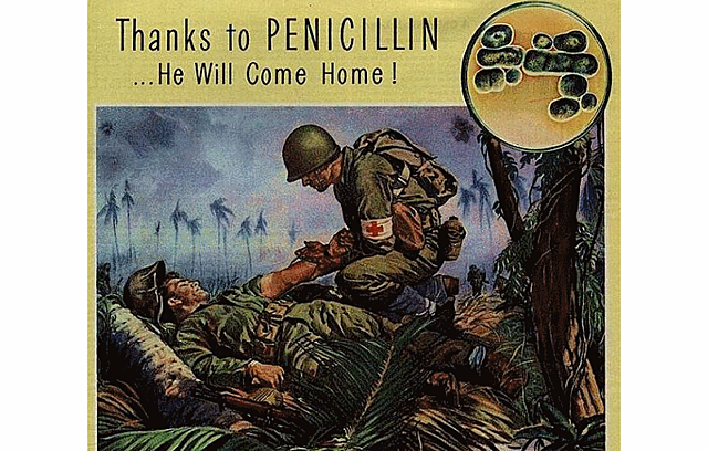 Uso de la Penicilina en la Segunda Guerra Mundial