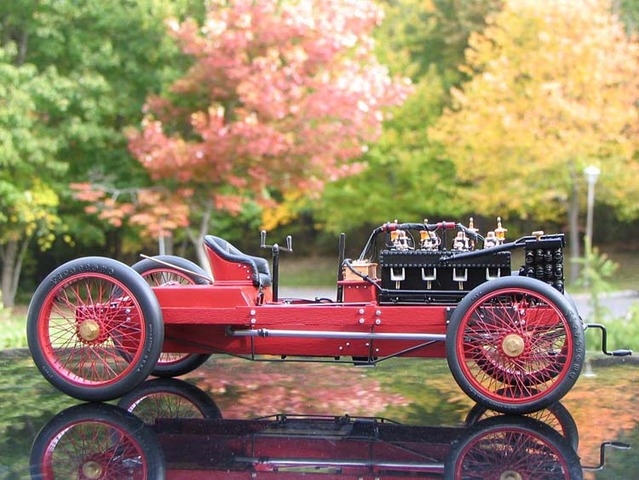 First racecar invented