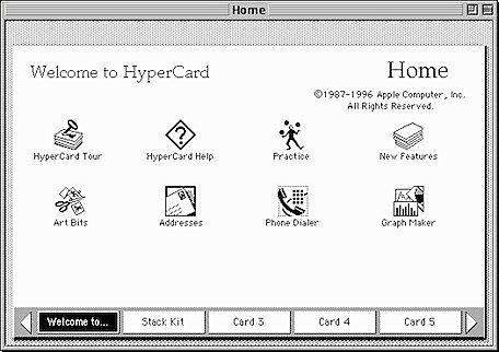 Bil Atkinson desarrolla Apple Hypercard