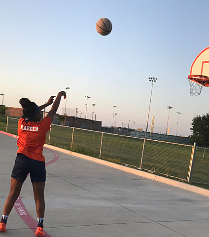 Started playing basketball