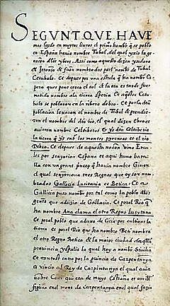 Publicación de Linaje de los Reyes de España