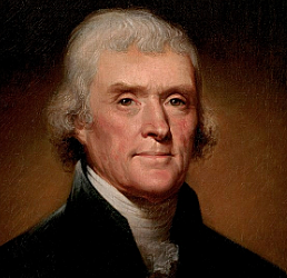 Thomas Jefferson is elected for president
