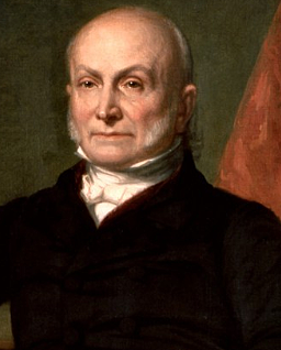 John Quincy Adams is president