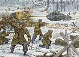 WW2. Battle of the Bulge.