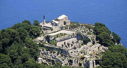 Tiberius Retires to Capri, growing reclusive and paranoid during the last years of his reign