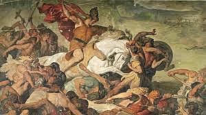 Marcus fights off the German tribes