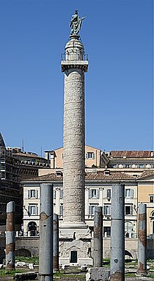 Trajan's Column is Built