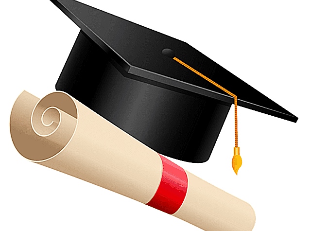 graduating high school (most likely)