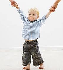 I learned how to walk