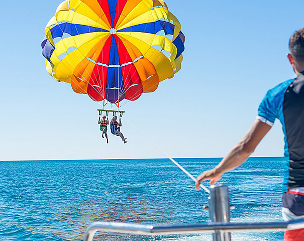parasailing