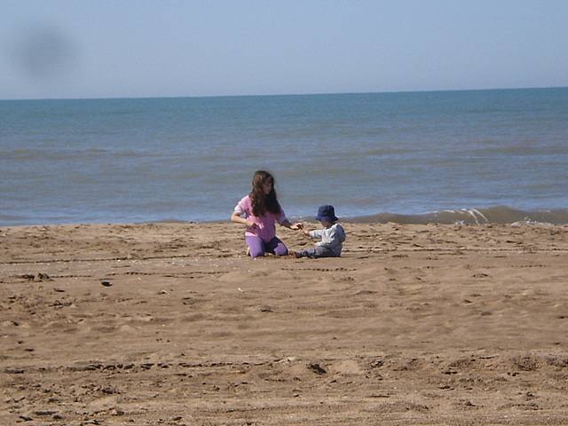 LA PRIMERA VEZ EN EL MAR
