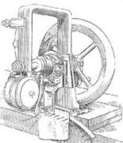 Elias Howe invents the first sewing machine
