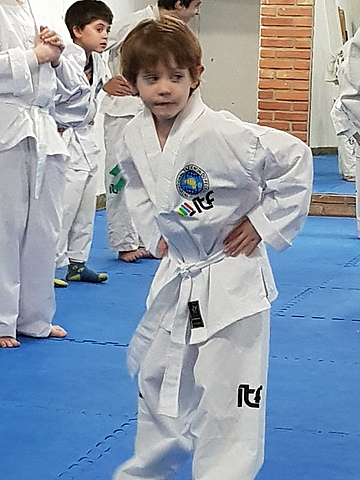 PRIMER CLASE DE TAEKWONDO