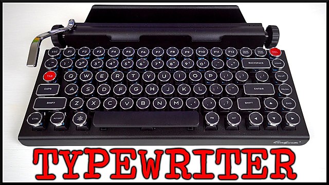 QWERTY keyboard - Typewriter