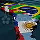 3d world map south america footage 006532148 prevstill