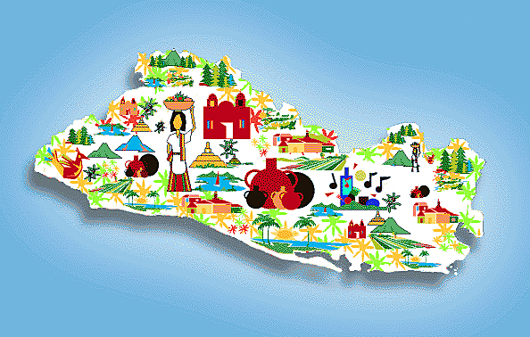 El Salvador se declaró Estado independiente.