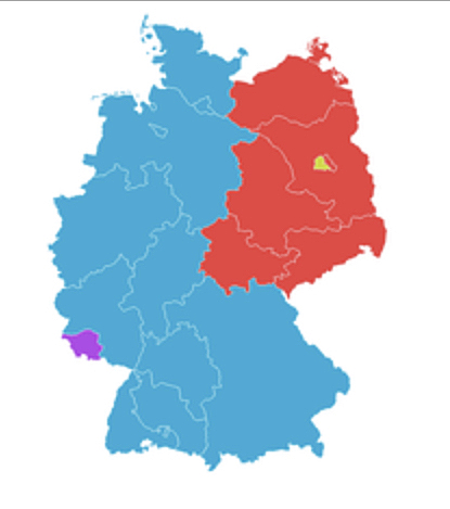 Sowjetische Kontrolle in Ostdeutschland