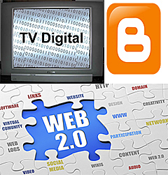 TV digital/Blogger/Web 2.0