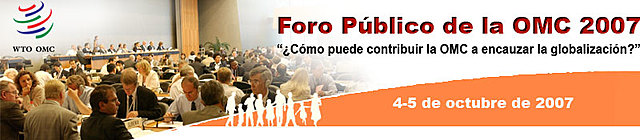 Primer Foro Público de la OMC