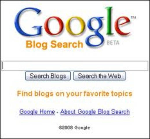 GOOGLE compra BLOGGER