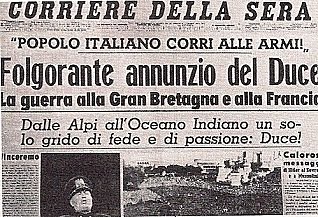 L' entrata in Guerra