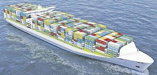 Mega-porta-contenedores