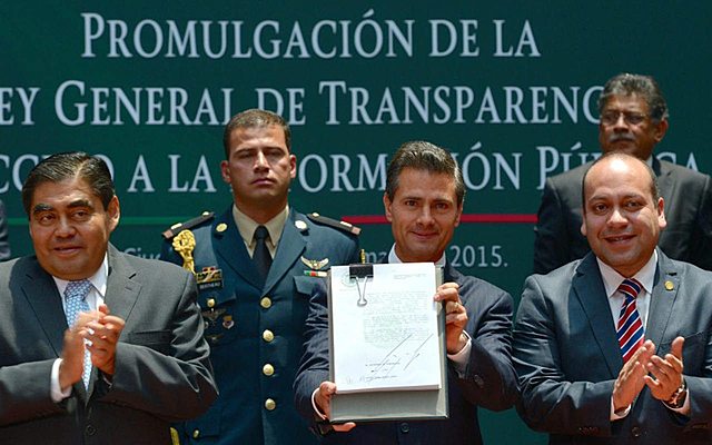 Promulgación de la LGTAIP