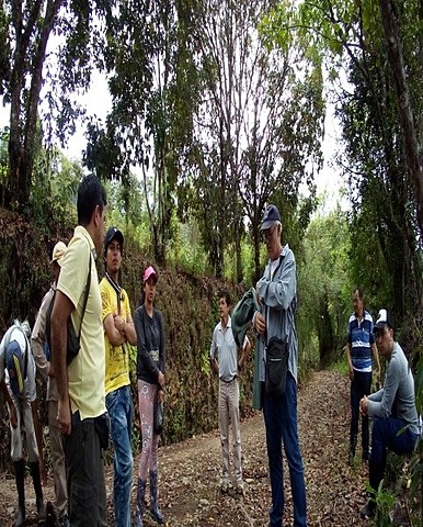 Visita de reconocimiento de Humedales para intervención por parte del Proyecto AQUARISC y la Universidad Politécnica de Cataluña - UPC