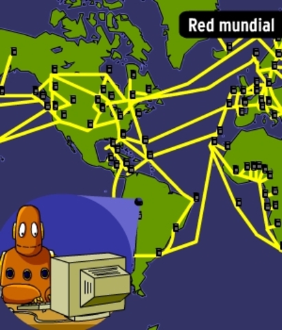 La conexion cruza el oceano