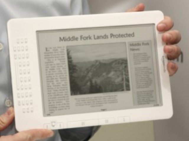 Amazon vende  "Kindle DX" a nivel mundial a partir del 19 enero