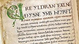 Timeline: The Old English Period (110-1500) and The Middle English Period (1100-1500).  Session V.