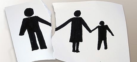 Separación de sus padres