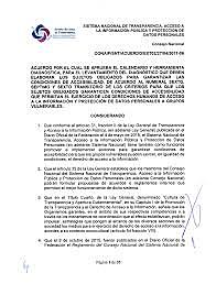 Consejo del Sistema Nacional de Transparencia, Acceso a la Información Pública y Protección de Datos Personales