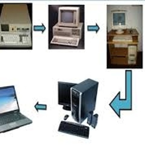 Las computadoras reducen sus tamaños.