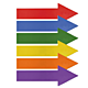 Set de 6 flechas de colores.jpg