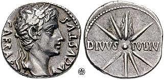 Emperor Augustus had coins
