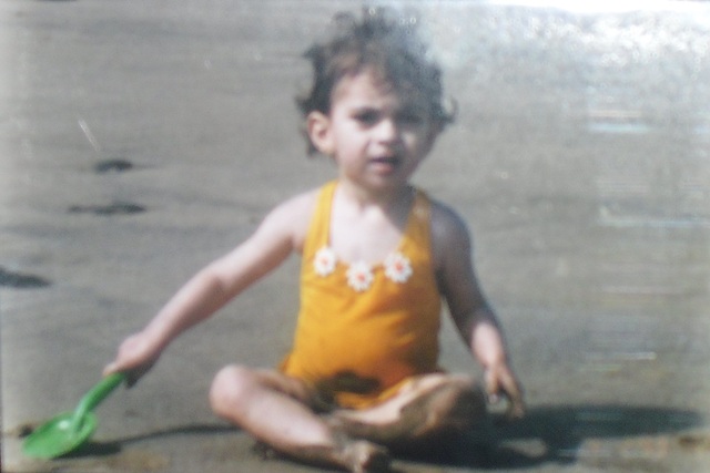 I went to the beach.