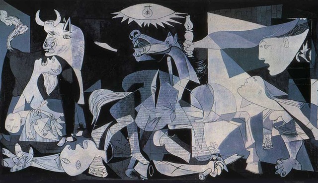 Picasso Kunstwerk "Guernica"