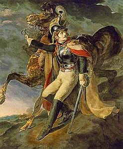 Gericault, Corazziere ferito che abbandona il campo di battaglia