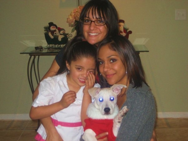 Yazzy welcome's Titi Alison's new puppy, Harley, to the family!!