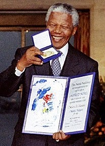 Mandela recived the Nobel Peace Prize