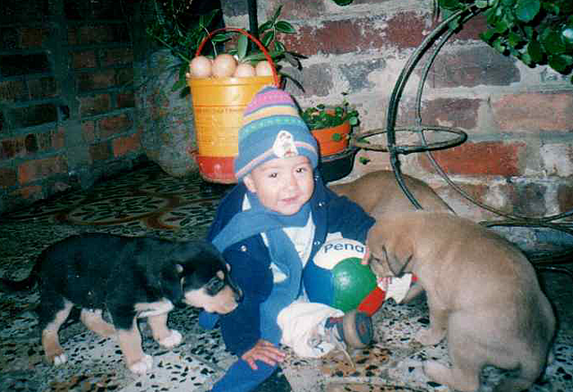 Me regalaron a mi primer perro