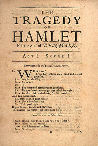 Shakespeare's Creation of Hamlet