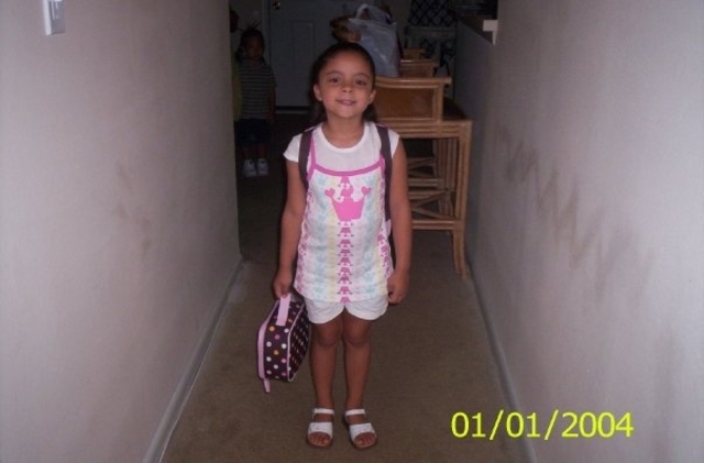 Yazzy's First Day of School!!!!!