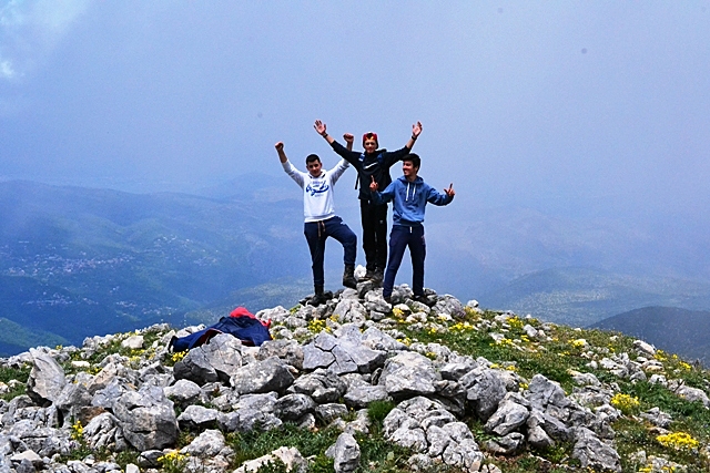 Κατακτώντας την κορυφή στα 1794μ.