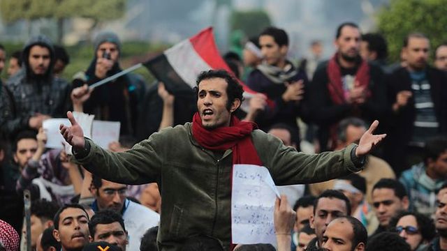 The Egyptian protest continues
