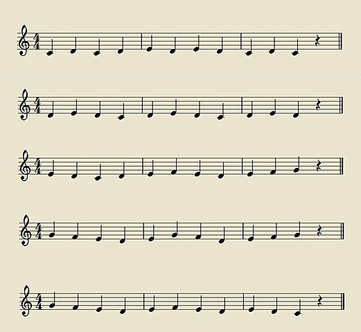 Notenschrift, muziek